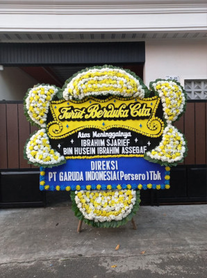 Papan Bunga Duka di Penebel